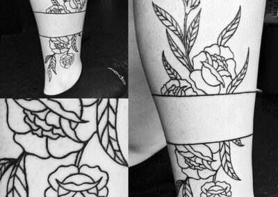 Started-this-cool-leg-piece-on-@sunflowerseleven-cant-wait-for-color-Thanks-Kelsey